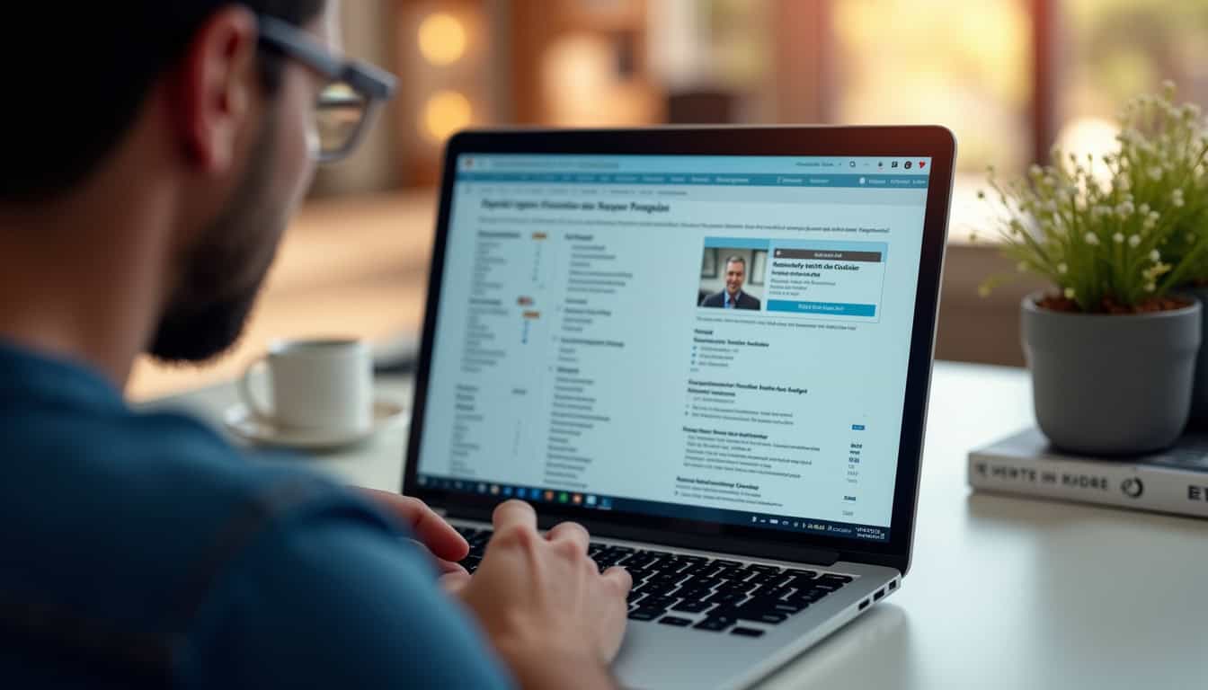 Capture d’écran d’un espace client AG2R La Mondiale en cours de connexion